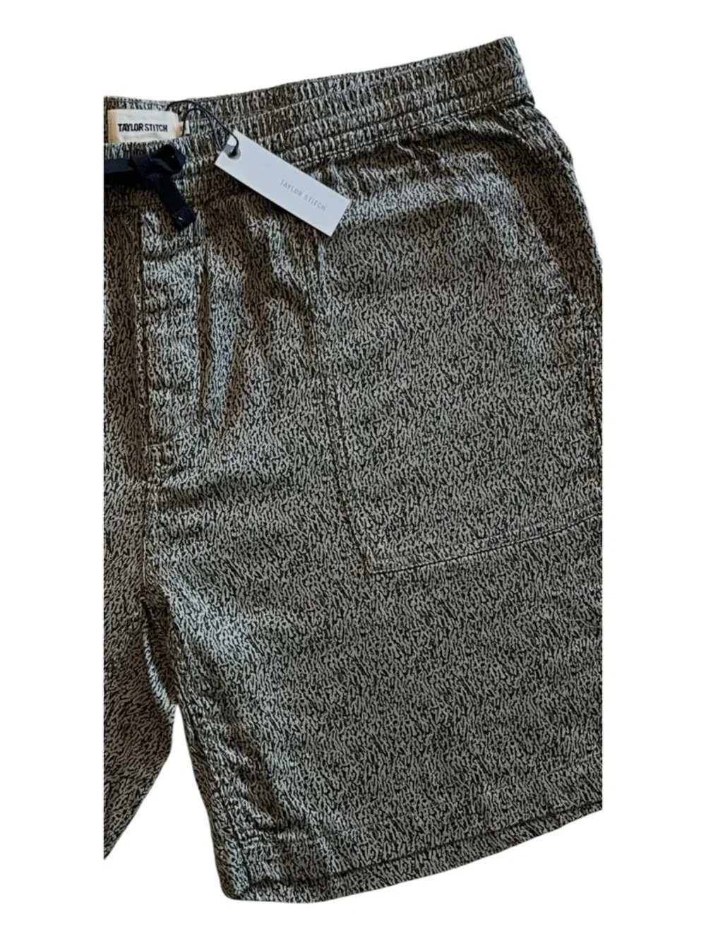 NEW Taylor Stitch Apres Short‎ in Static Camo Double Cloth